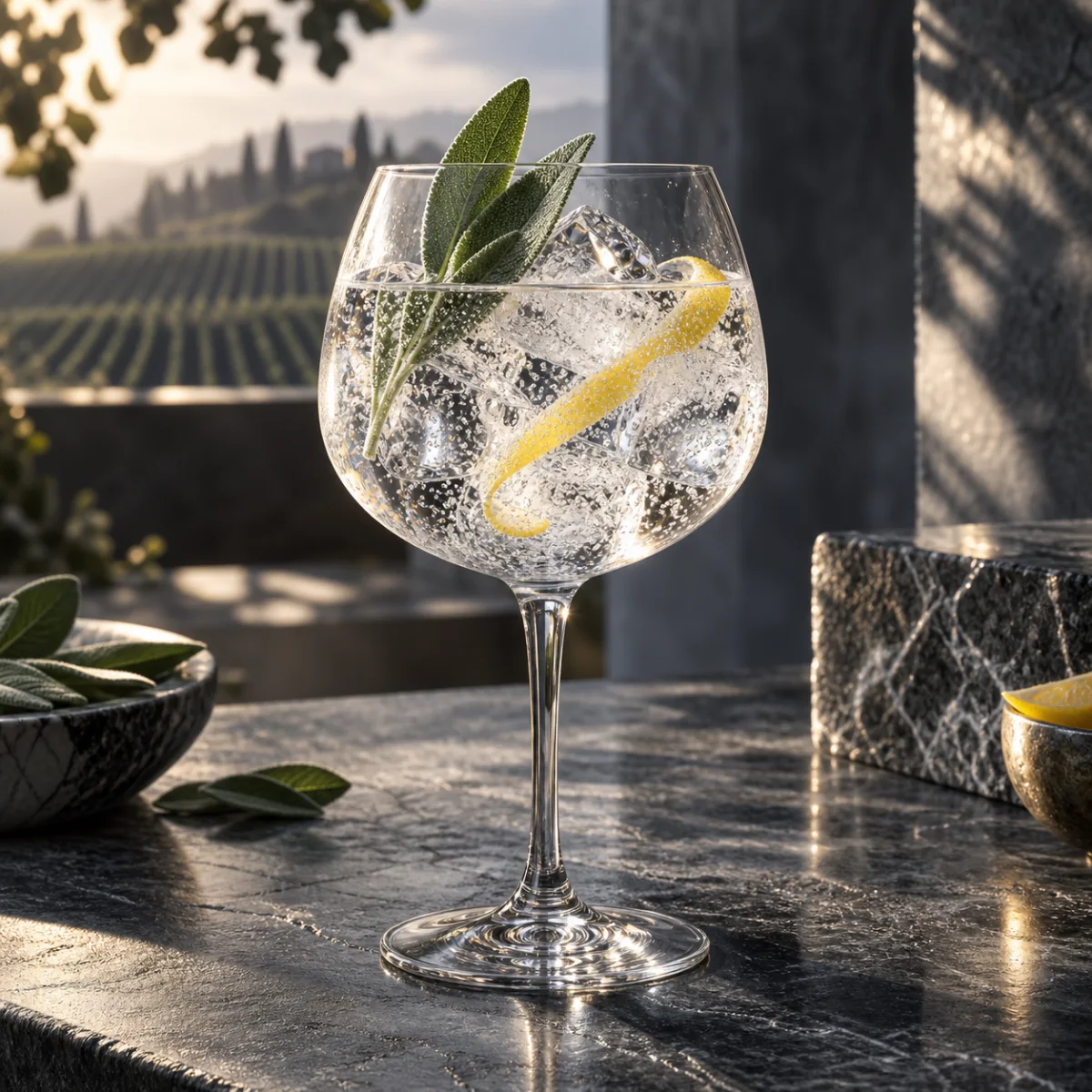 Bianca Tonic · cocktail Milone